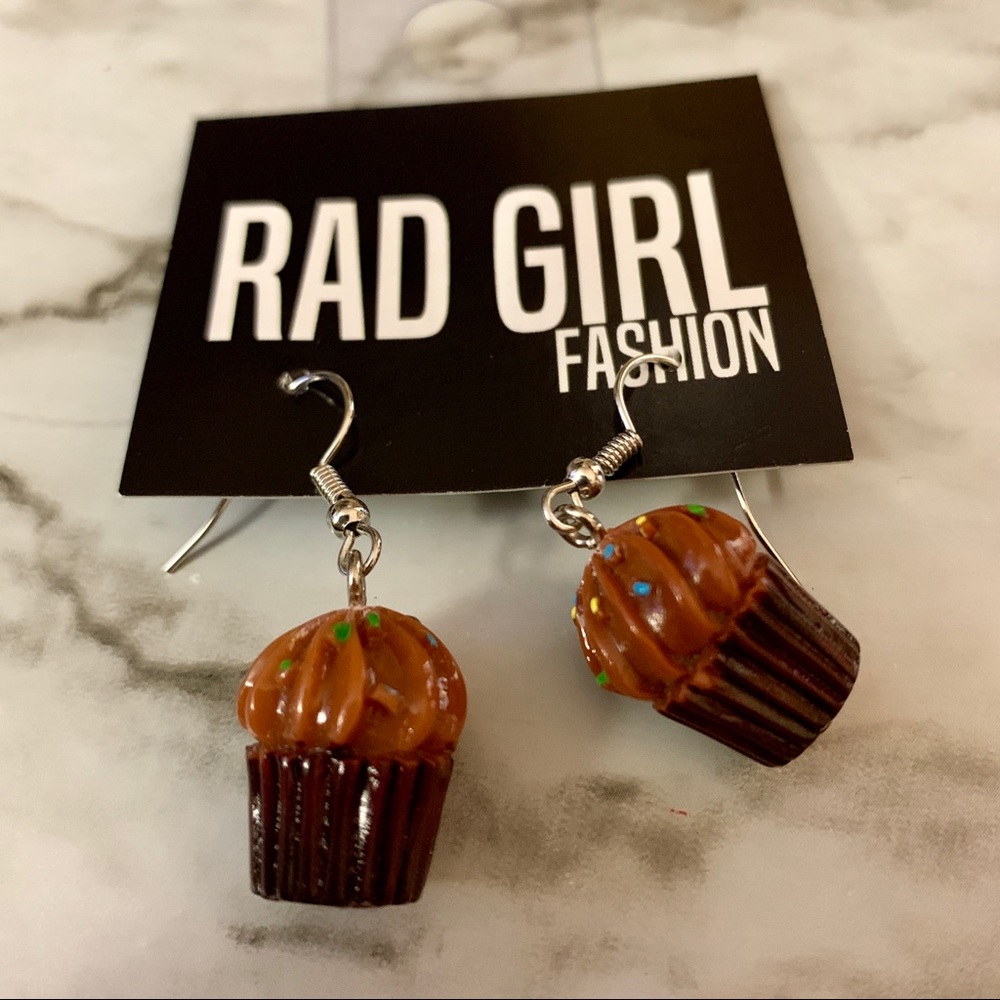 Cupcake Earrings